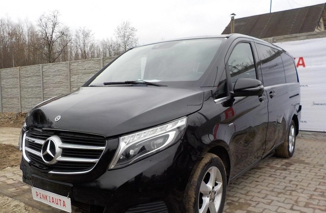 Mercedes-Benz Klasa V cena 86900 przebieg: 211818, rok produkcji 2018 z Poręba małe 742
